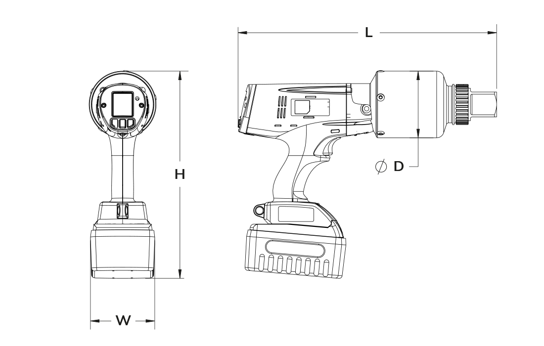 hytorc lithium series 2 technische zeichnung HYTORC Deutschland