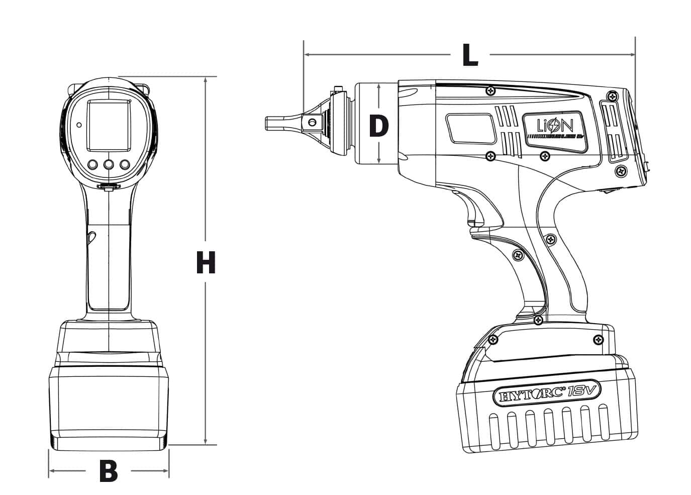 hytorc lion gun technische zeichnung HYTORC Deutschland