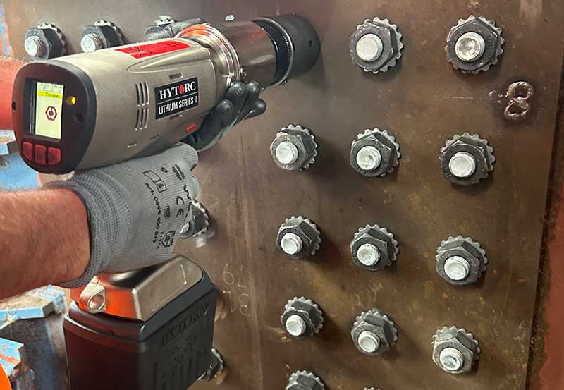 hytorc schraubtechnik presse washer system dibt zulassung HYTORC Deutschland